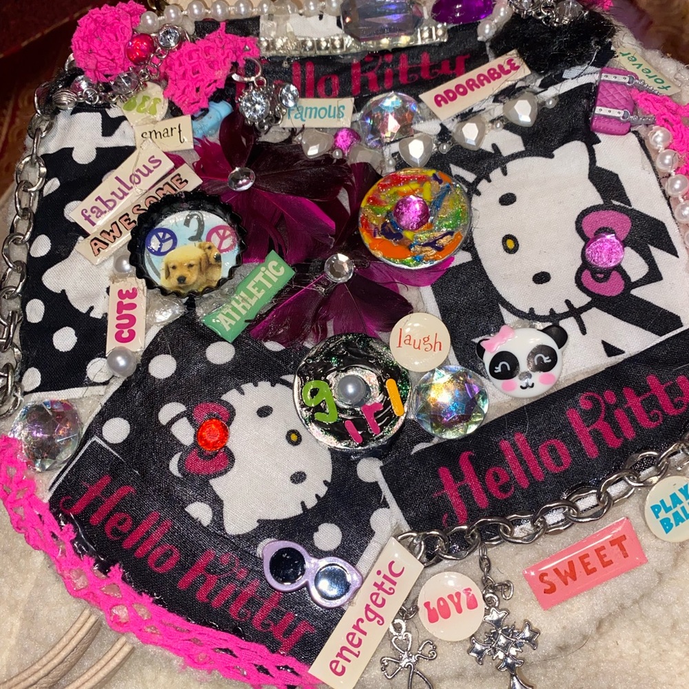 Hello kitty book bag new never used